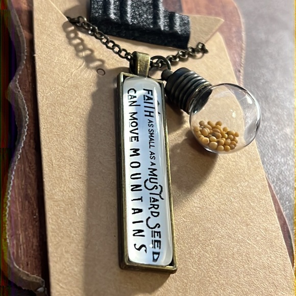 Plunder Jewelry - FAILTH | MUSTARD SEED NECKLACE